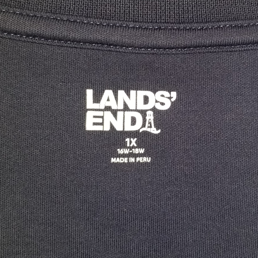 Lands End Supima Polo Shirt 1X/2X - Picture 5 of 6